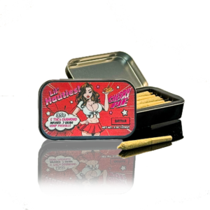 Lil Hauties - 5 Pack Diamond Infused PreRolls - Cherry Pie