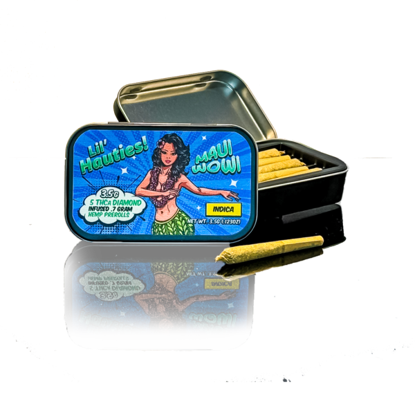 Lil Hauties - 5 Pack Diamond Infused PreRolls - Maui Wowi