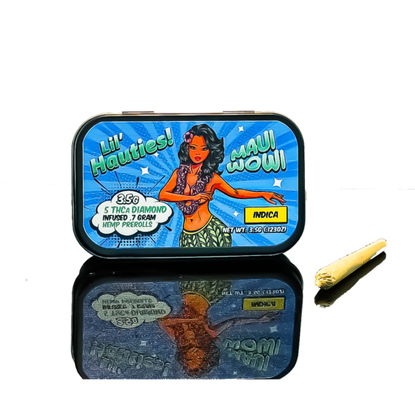 Lil Hauties - 5 Pack Diamond Infused PreRolls - Maui Wowi - Image 2