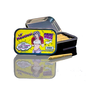 Lil Hauties - 5 Pack Diamond Infused PreRolls - Purple Punch