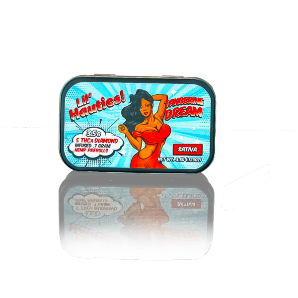 Lil Hauties - 5 Pack Diamond Infused PreRolls - Tangerine Dream - Image 2